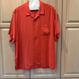 Tommy Bahama Red Casual Button Down Shirt